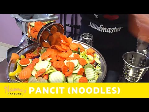 Easy & QUICK PANCIT (Noodles) in Saladmaster EOC! | Naomi's Corner