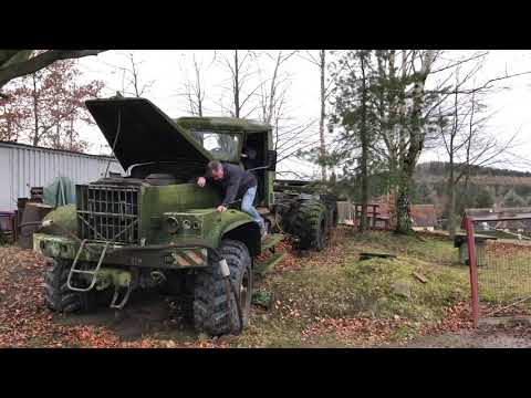 Kraz 255 First Start after 15years
