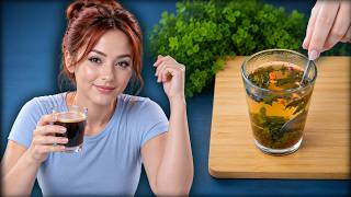 Dates, Prunes & Green Tea Drink 🍵 Simple Homemade Recipe
