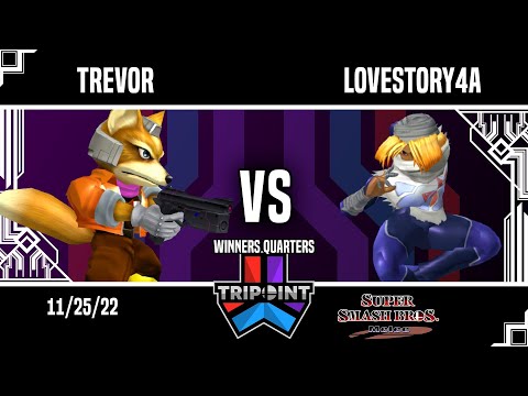 Tripoint Smash 169 - Winners Quarters - Trevor(Fox) Vs. lovestory4a(Sheik)