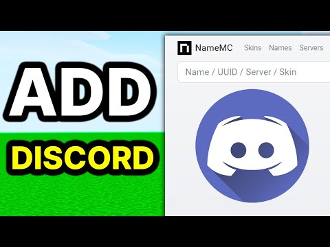 How To Put Discord In Namemc