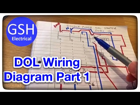 Wiring Diagram How to Wire (Connect) a Direct Online Starter (DOL) Connections Explained