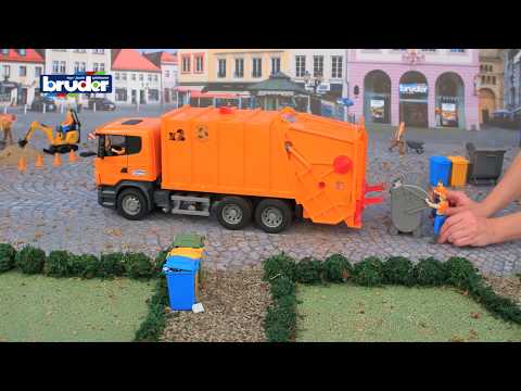 Smetiarske auto SCANIA BRUDER