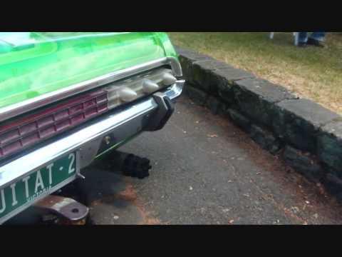 Hot exhaust  flame scares passenger