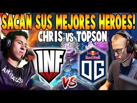 INFAMOUS vs OG [Game 1] BO2 - They Bring Out Their Best Heroes "Chris vs Topson" - TI9 DOTA 2