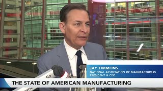 Need More Skilled Labor for US Manufacturing Renaissance, Says Jay Timmons