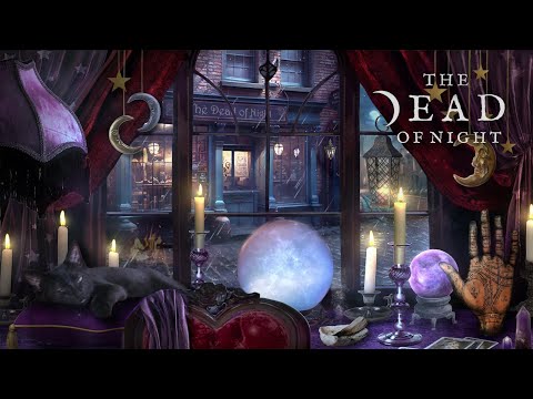 Fortune Teller's Shop Ambience 🌙⭐🔮✨🃏 | Mystical Window Display | ASMR & Music for Relaxation