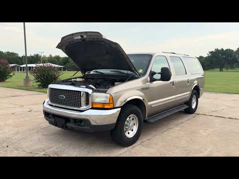 2000 GOLD /TAN Ford Excursion XLT 2WD (1FMNU40SXYE) with an 6.8L V10 SOHC 20V engine, 4A OD transmission, located at 17760 Hwy 62, Morris, OK, 74445, (918) 733-4887, 35.609104, -95.877060 - 2000 FORD EXCURSION 2WD HAS 6.8L V10 ENGINE. FEATURING POWER LOCKS, POWER WINDOWS, POWER SEATS, POWER MIRRORS, CLOTH INTERIOR, AM/FM STEREO, CD PLAYER, CASSETTE PLAYER, REAR CLIMATE CONTROL, CRUISE CONTROL, AND 3RD ROW SEATING. TIRES LT265/75R16 TIRES AND 217,879 MILES. HAS A CLEAN TITLE. WE OFFER - Photo#27
