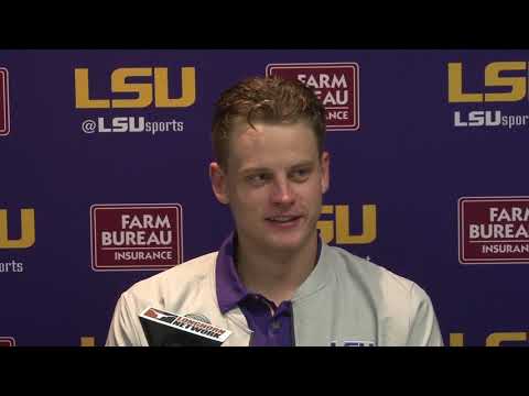 Full Sound: Postgame Comments From LSU QB Joe Burrow After Texas Win