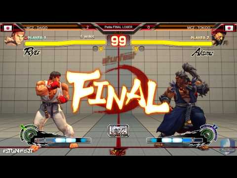 Stunfest 2015/USF4 : MCZ.Daigo vs MCZ.Tokido - CPT 2015 - Losers Final #1
