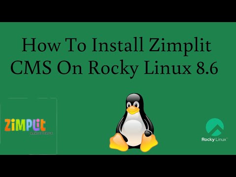 How To Install Zimplit CMS On Rocky Linux 8.6 | LinuxHelp Tutorials