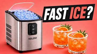 Igloo Countertop Ice Maker Review | 9 Cubes in 7 Minutes?
