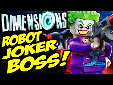 LEGO Dimensions Walkthrough Part 5 ROBOT JOKER BOSS BATTLE / LEVEL Business Time