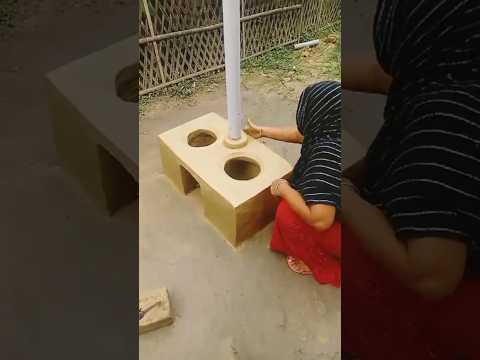 Primitive Technology Oven and Chulha  । Stove making। Clay Stove #mittikachulha #Chulha #viral