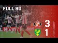 Full 90 | Sunderland AFC 3 - 1 Norwich City
