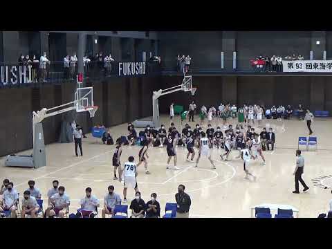 【大学バスケ】至学館大学　対　愛知工業大学　第93回東海学生バスケットボールリーグ戦　１部・２部入替男子