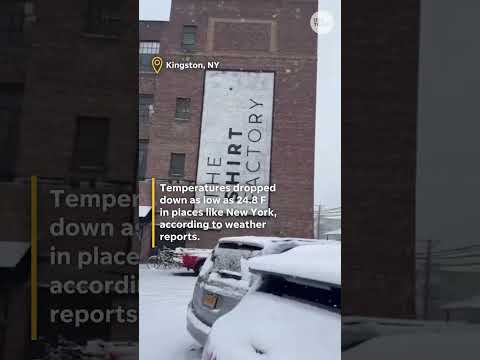 Winter storm brings snow, icy mix and travel delays