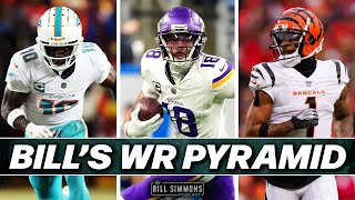Bill Simmons’s WR Pyramid | The Bill Simmons Podcast