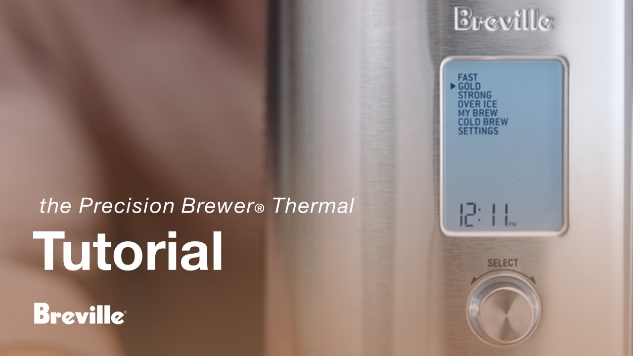 Breville coffee guide tutorial - Understanding the brew modes