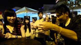 Magician Edison Lim Bends A Fork