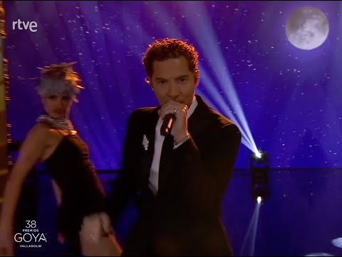 David Bisbal. Actuación Premios Goya 2024.