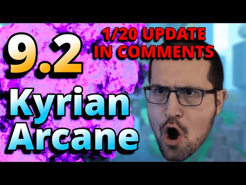 9.2 Kyrian Arcane Theorycrafting Commentary