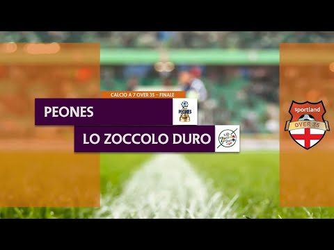 Finale C7 Over 35 2019/20 - Peones vs Lo Zoccolo Duro