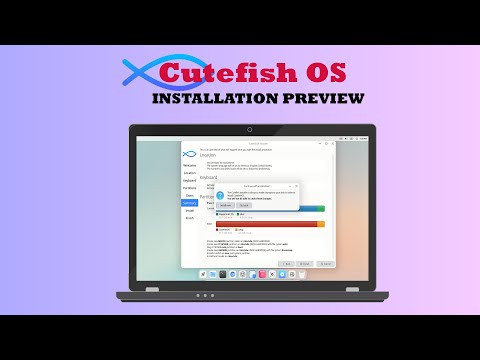 Cutefish OS Linux Distro | Single Installation Preview in 2022