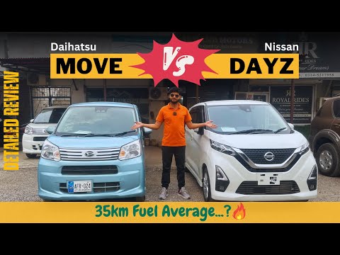 Thumbnail for Nissan Dayz vs Daihatsu Move | Detailed Review of Daihatsu Move and Nissan Dayz | Perfect Car by Daihatsu