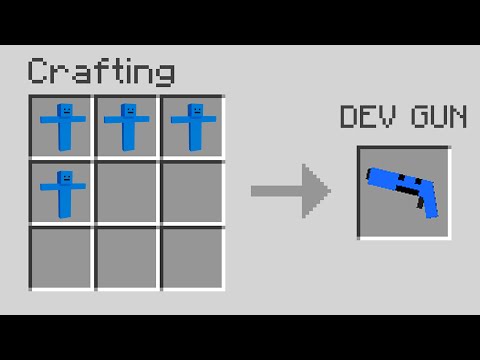 Minecraft Manhunt, But I can Craft Hunter Weapons...