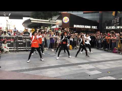 BOY STORY BUSKING in ShenYang - Too Busy
