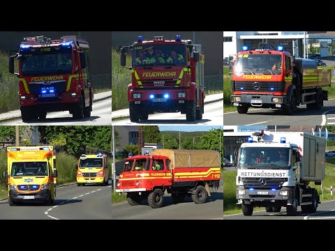 🚨 [VKU Bus vs PKW] MANV Großübung in Langenwetzendorf