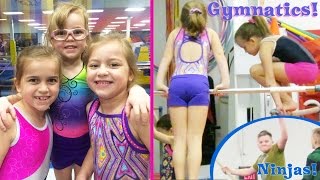 Sisters Start Gymnastics and Two Ninjas! | Crazy8Family