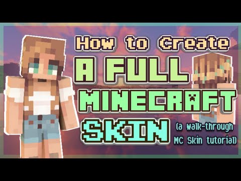 FULL Female Minecraft Skin Tutorial!