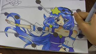 お絵描き動画　＃4オリキャラ　着色　名前募集　東方プロジェクト