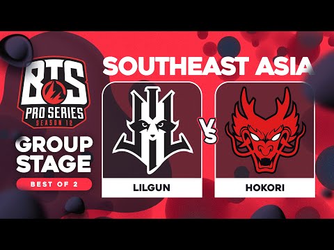 Lilgun vs Hokori Game 2 - BTS Pro Series 12 SEA: Groups w/ Robbnroll & Otomo
