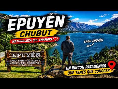 Así es el pueblo MÁS TRANQUILO de la Patagonia Recorriendo Epuyén y su lago cristalino