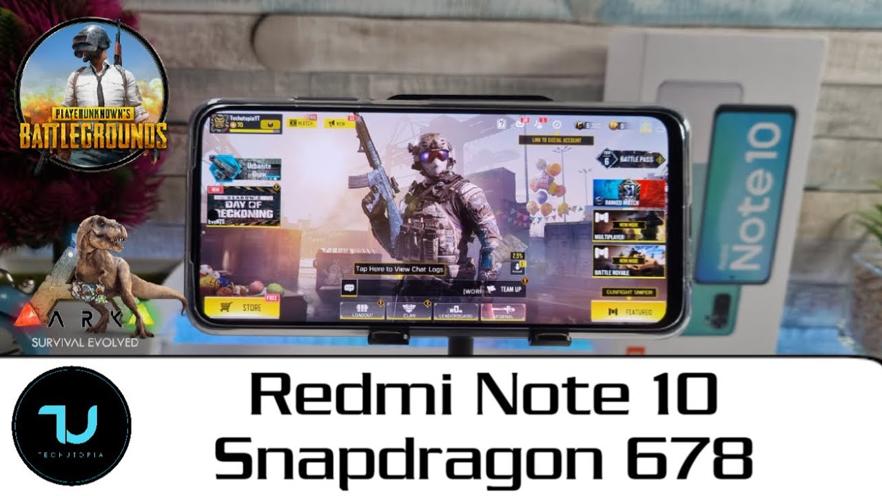 Redmi Note 10 Gaming test after updates! Snapdragon 678 performance/heating thermals temps!