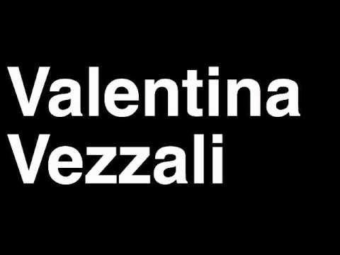 How to Pronounce Valentina Vezzali Italy Bronze Medal Fencing Foil London 2012 Olympics Video