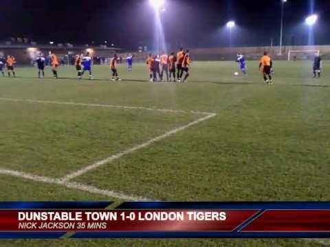 Dunstable Town v London Tigers - Tue 13th March 2012