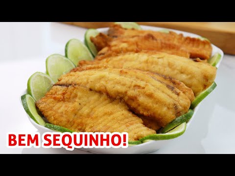 Filé de Tilápia Frito Crocante: A Receita Perfeita!