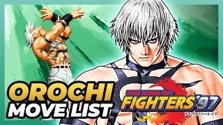 OROCHI MOVE LIST - The King of Fighters 
