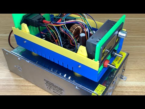 how to make Adjustable Bench Power Supply 0-60V 0-30A DC