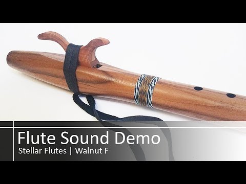 Native American Style Flute | Key of F | Walnut #1807