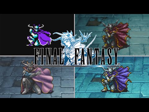 Final Fantasy Pixel Remaster Graphic comparison - NES/PS1/PSP/PC