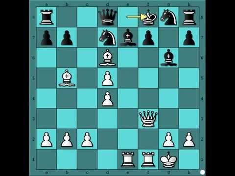 Žrtve figura iz perioda romantičnog šaha - MAROCZY vs CHIGORIN  # 417