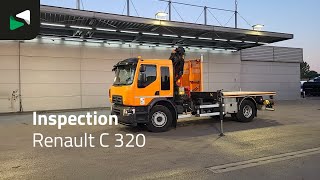 Renault C 320 4X2 Palfinger PK 18002 EH Crane Optibrake Automatic Euro 6 flatbed truck for sale - Image 4 | Autoline SG Renault C 320 4X2 Palfinger PK 18002 EH Crane Optibrake Automatic Euro 6 flatbed truck | Image 4 - Autoline