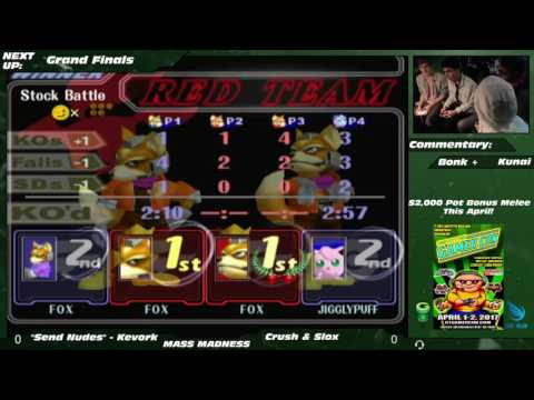 DMC3/Atomsk (Blue) vs. Crush/Slox (Red) - MM15 SSBM Doubles GF