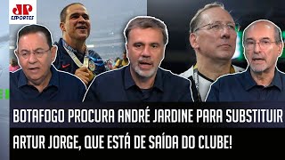 "Eu não tive coragem de perguntar..."Flávio Prado acha absurdo André Jardine escolher o Botafogo!
