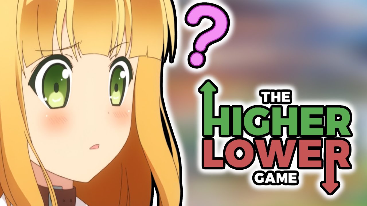 The Higher Lower Game [Anime Edition] [Imdb Rating]